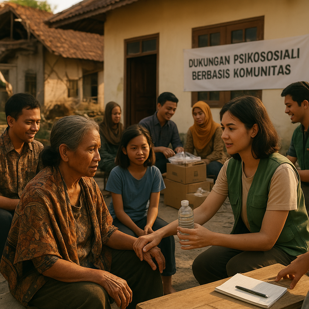 Pemulihan Trauma Pasca Bencana Melalui Dukungan Psikososial Berbasis Komunitas