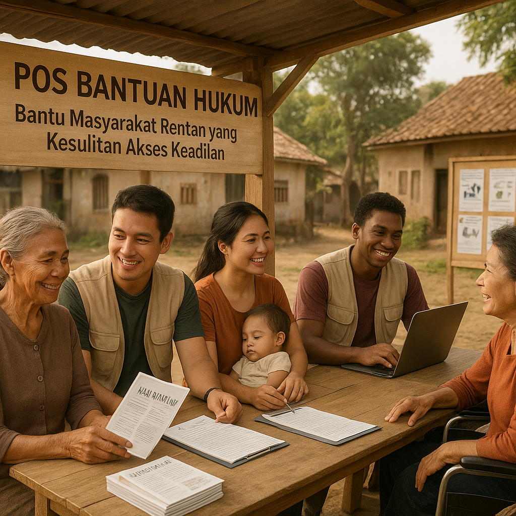 Pendampingan Hukum Gratis: Bantu Masyarakat Rentan yang Kesulitan Akses Keadilan