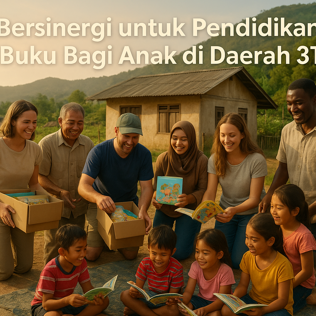Bersinergi untuk Pendidikan: Buku Bagi Anak di Daerah 3T