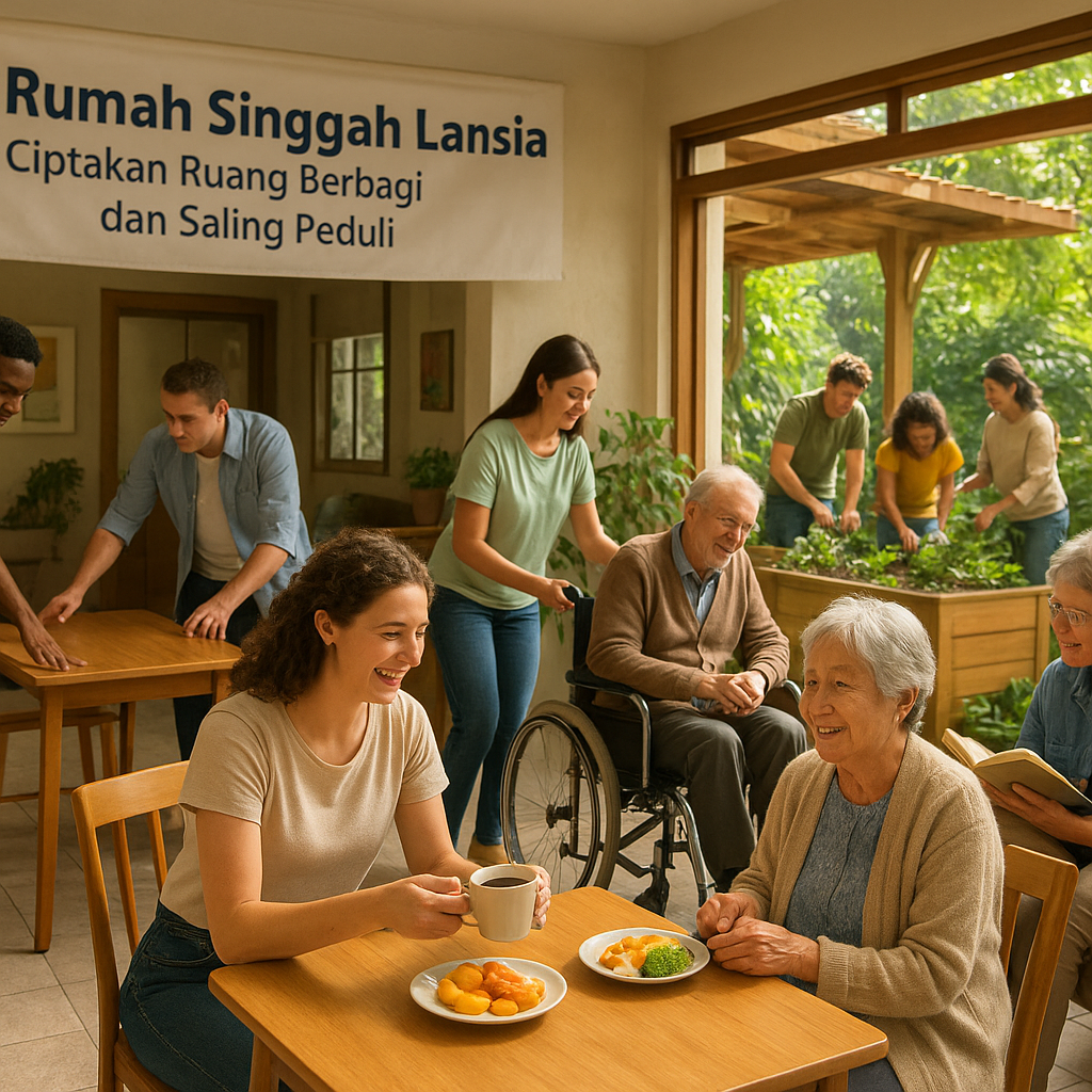 Rumah Singgah Lansia: Ciptakan Ruang Berbagi dan Saling Peduli