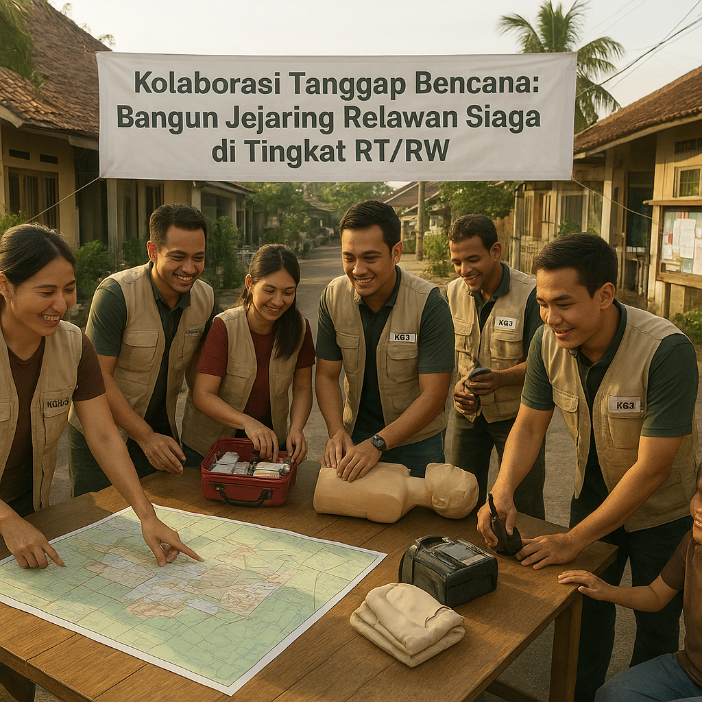 Kolaborasi Tanggap Bencana: Bangun Jejaring Relawan Siaga di Tingkat RT/RW
