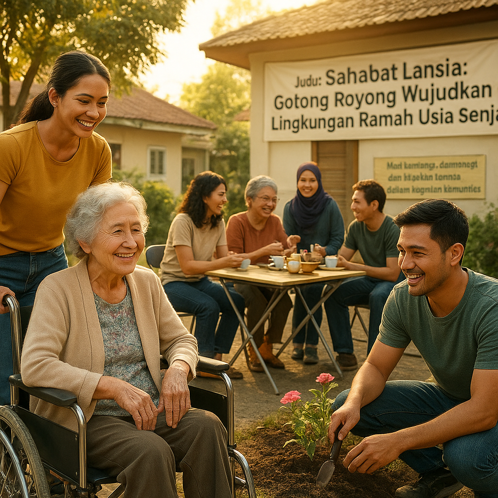 Sahabat Lansia: Gotong Royong Wujudkan Lingkungan Ramah Usia Senja