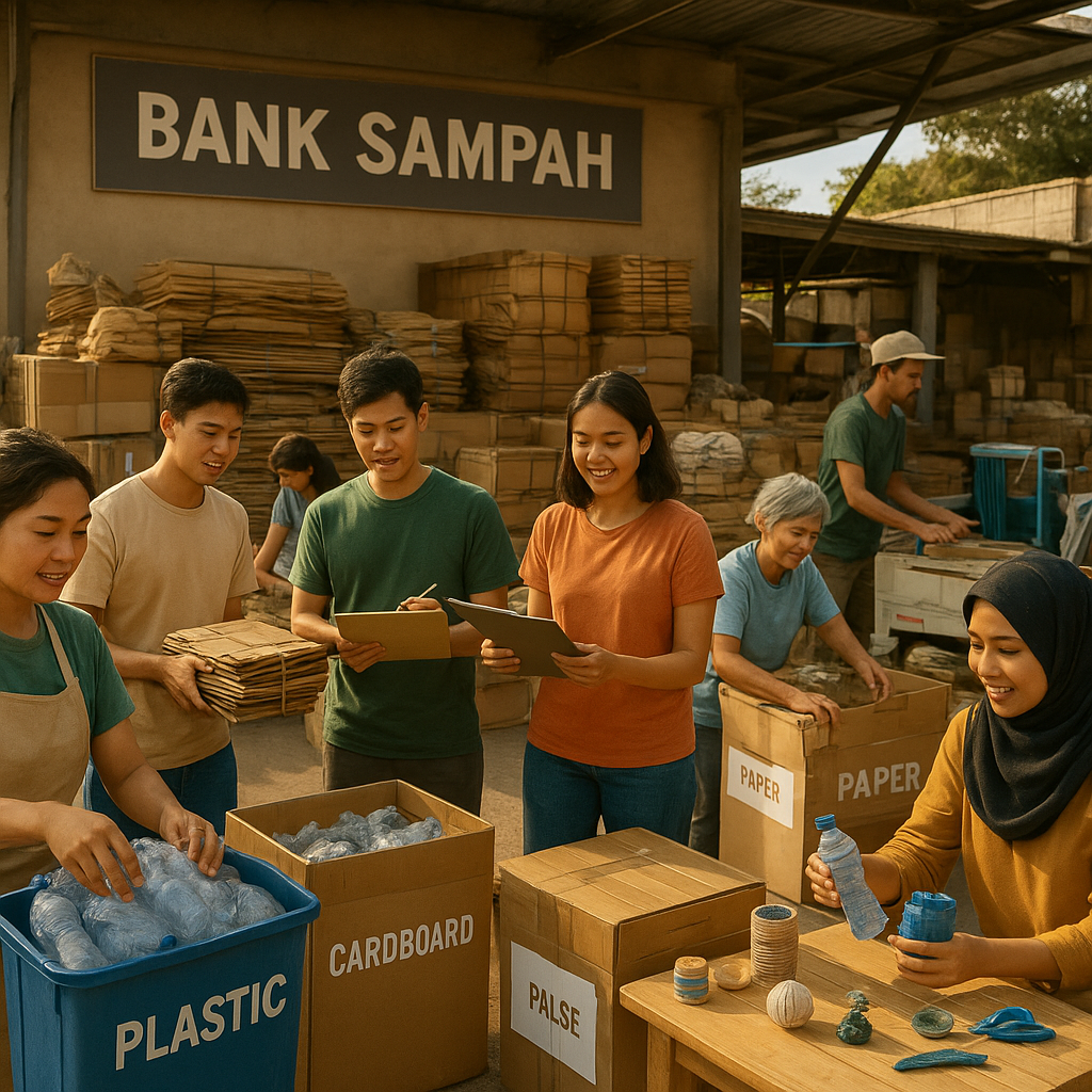 Bank Sampah Bermasalah: Stok Menumpuk, Pasar Lesu, Butuh Inovasi Pengolahan
