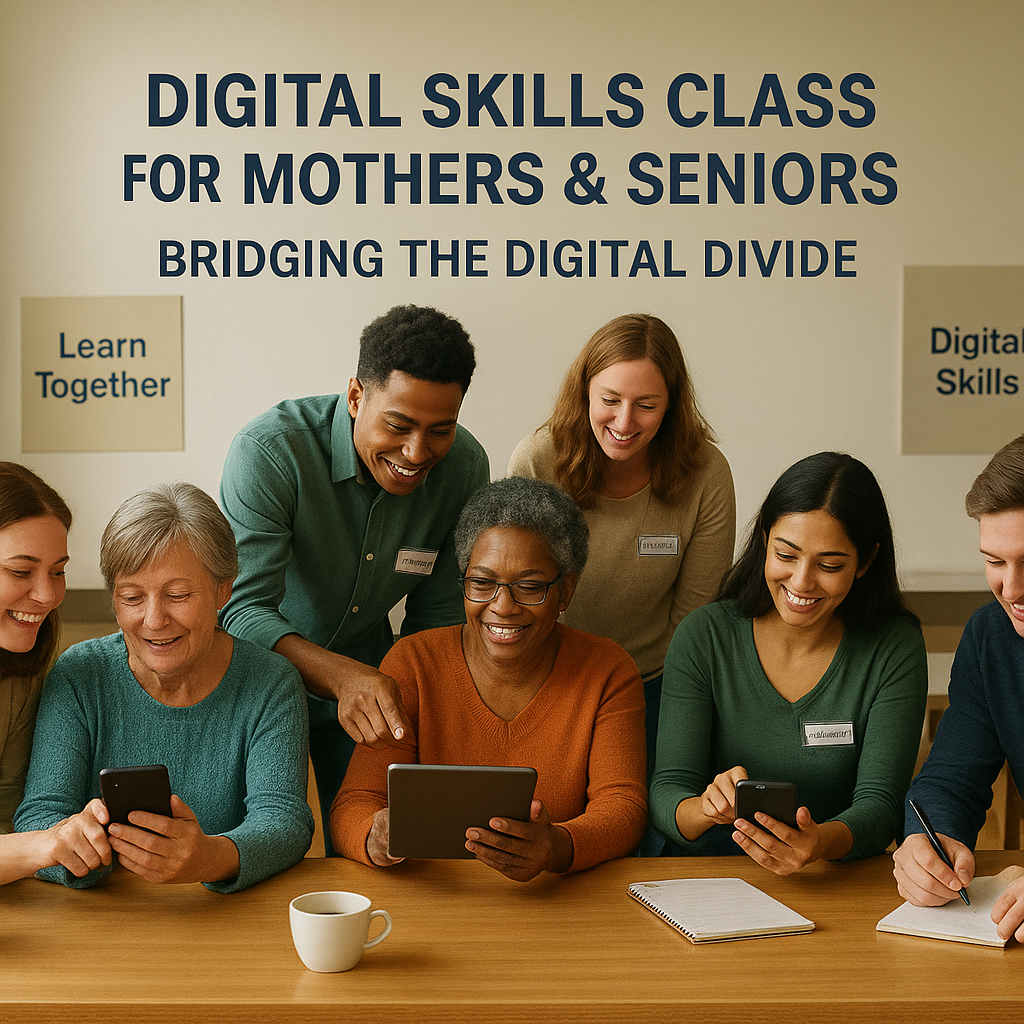 Kelas Keterampilan Digital untuk Ibu-ibu & Lansia: Tekan Kesenjangan Digital