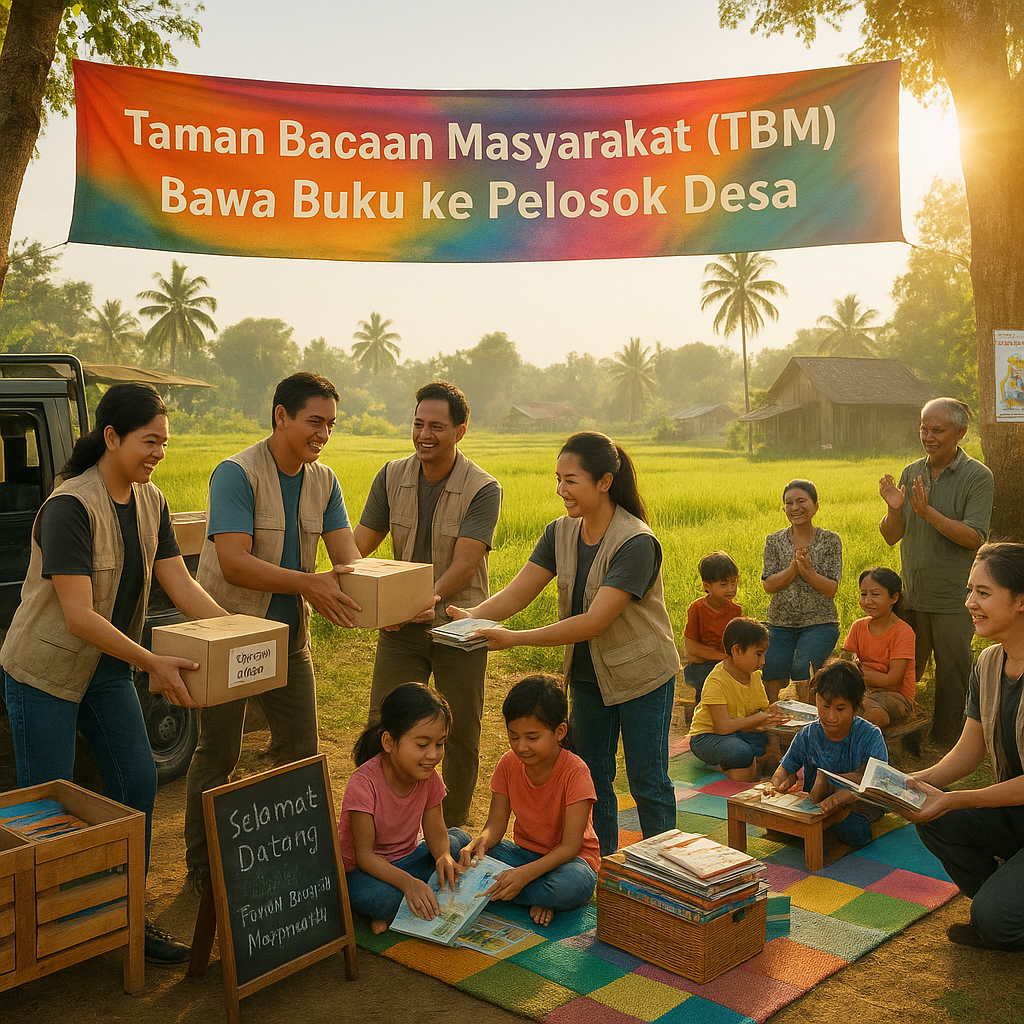 Taman Bacaan Masyarakat (TBM) Keliling: Bawa Buku ke Pelosok Desa