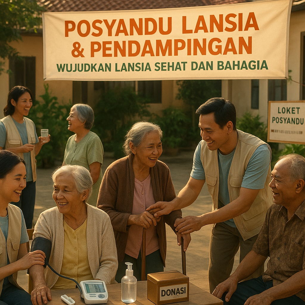 Posyandu Lansia & Pendampingan: Wujudkan Lansia Sehat dan Bahagia
