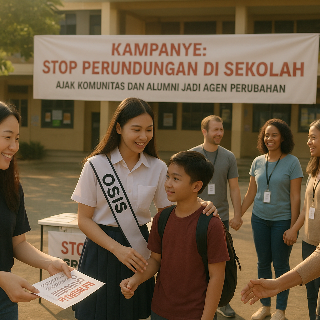 Kampanye 'Stop Perundungan di Sekolah': Ajak Komunitas dan Alumni Jadi Agen Perubahan
