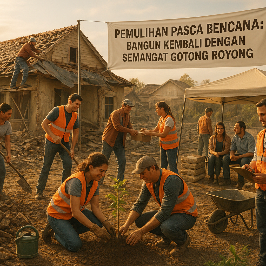Pemulihan Pasca Bencana: Bangun Kembali dengan Semangat Gotong Royong