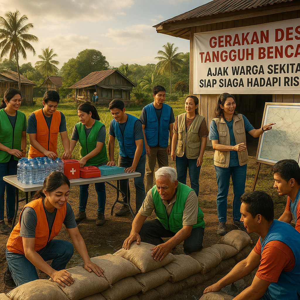 Gerakan Desa Tangguh Bencana: Ajak Warga Sekitar Siap Siaga Hadapi Risiko