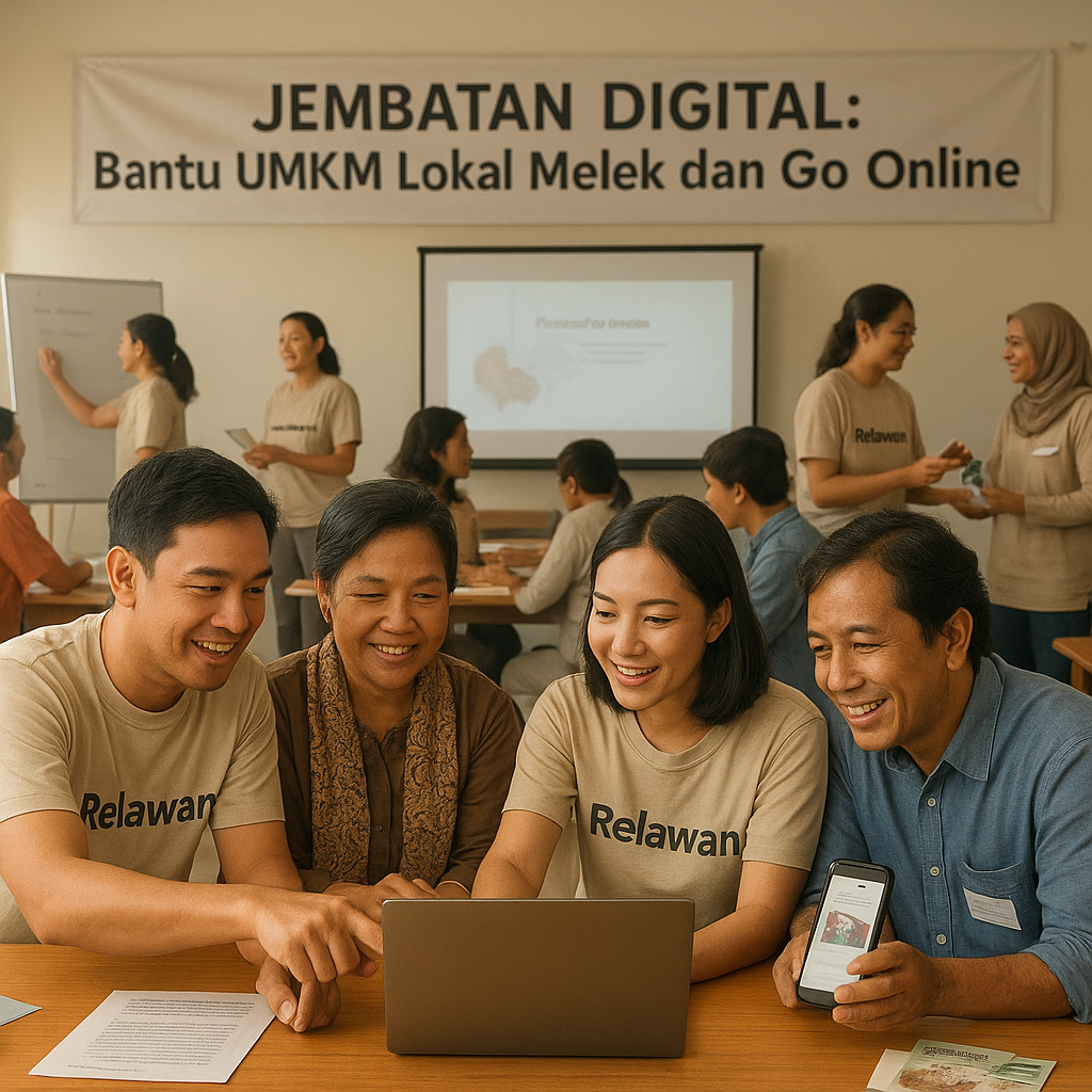 Jembatan Digital: Bantu UMKM Lokal Melek dan Go Online