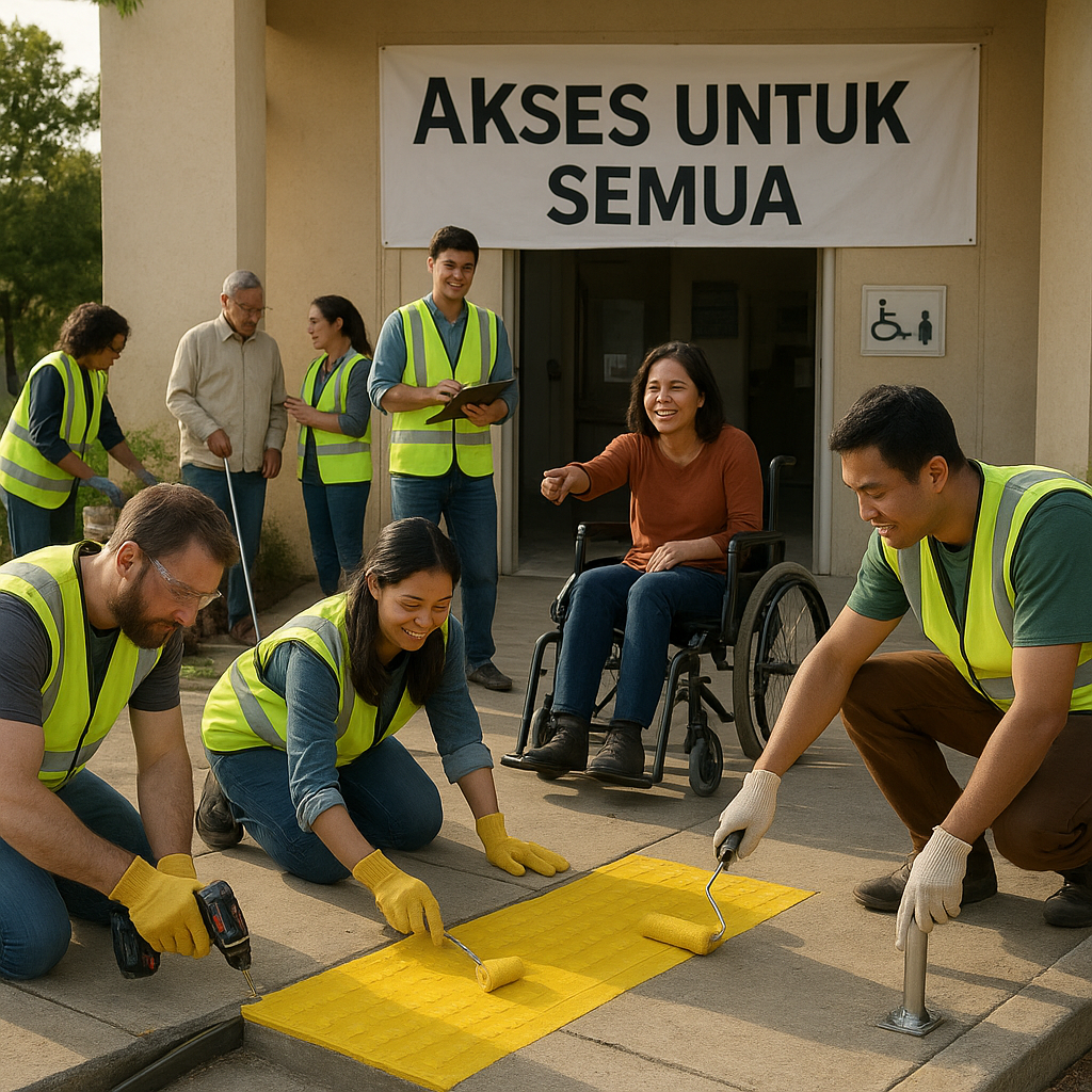 Perbaikan Fasum Ramah Difabel: Aksi Nyata Wujudkan Aksesibilitas di Sekitar Kita
