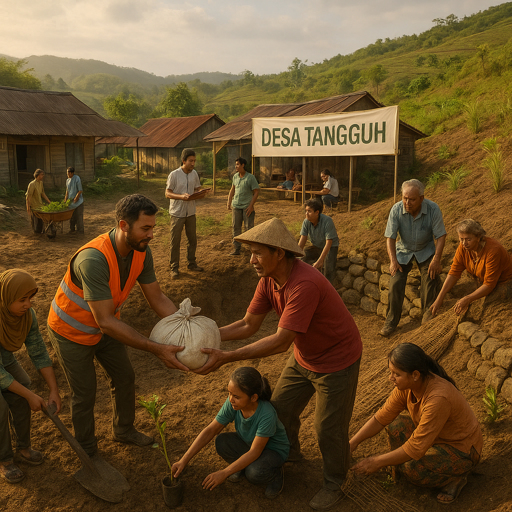 Siaga Bencana Berbasis Komunitas: Siapkan "Desa Tangguh" Hadapi Perubahan Iklim