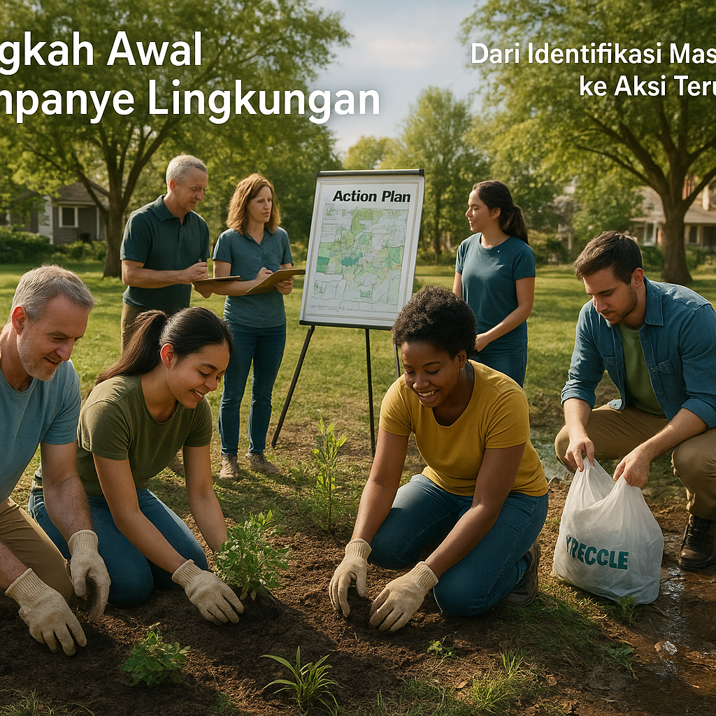 Langkah Awal Kampanye Lingkungan: Dari Identifikasi Masalah ke Aksi Terukur