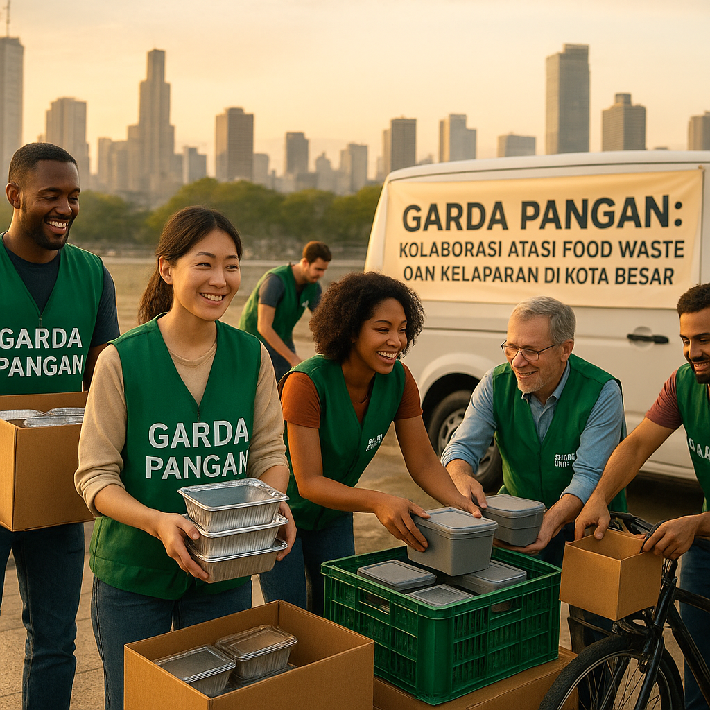 Garda Pangan: Kolaborasi Atasi Food Waste dan Kelaparan di Kota Besar