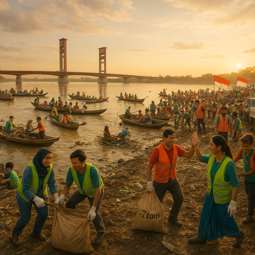 The Guardians of The River: Dari Palembang untuk Indonesia, Bukti Kolaborasi Massal Bisa Selamatkan Sungai