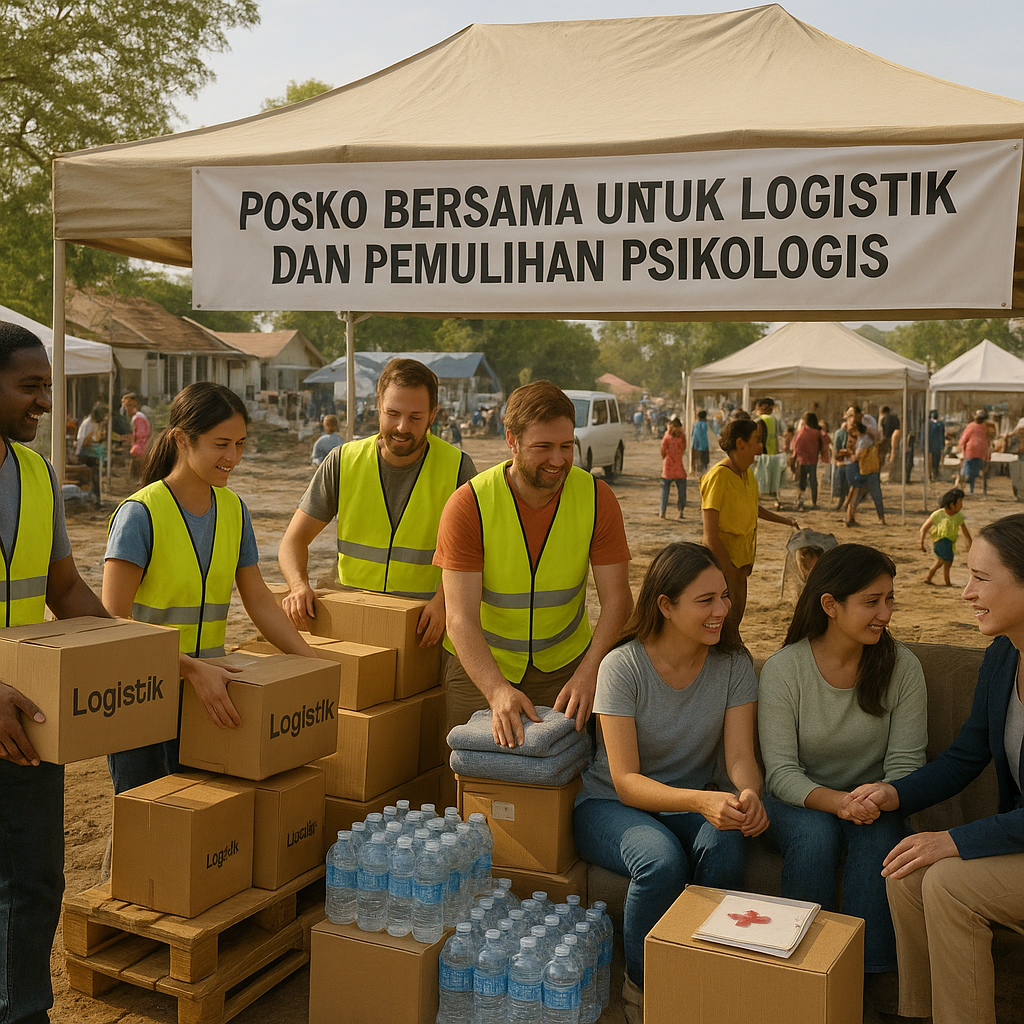 Bencana Banjir Bandang: Posko Bersama untuk Logistik dan Pemulihan Psikologis