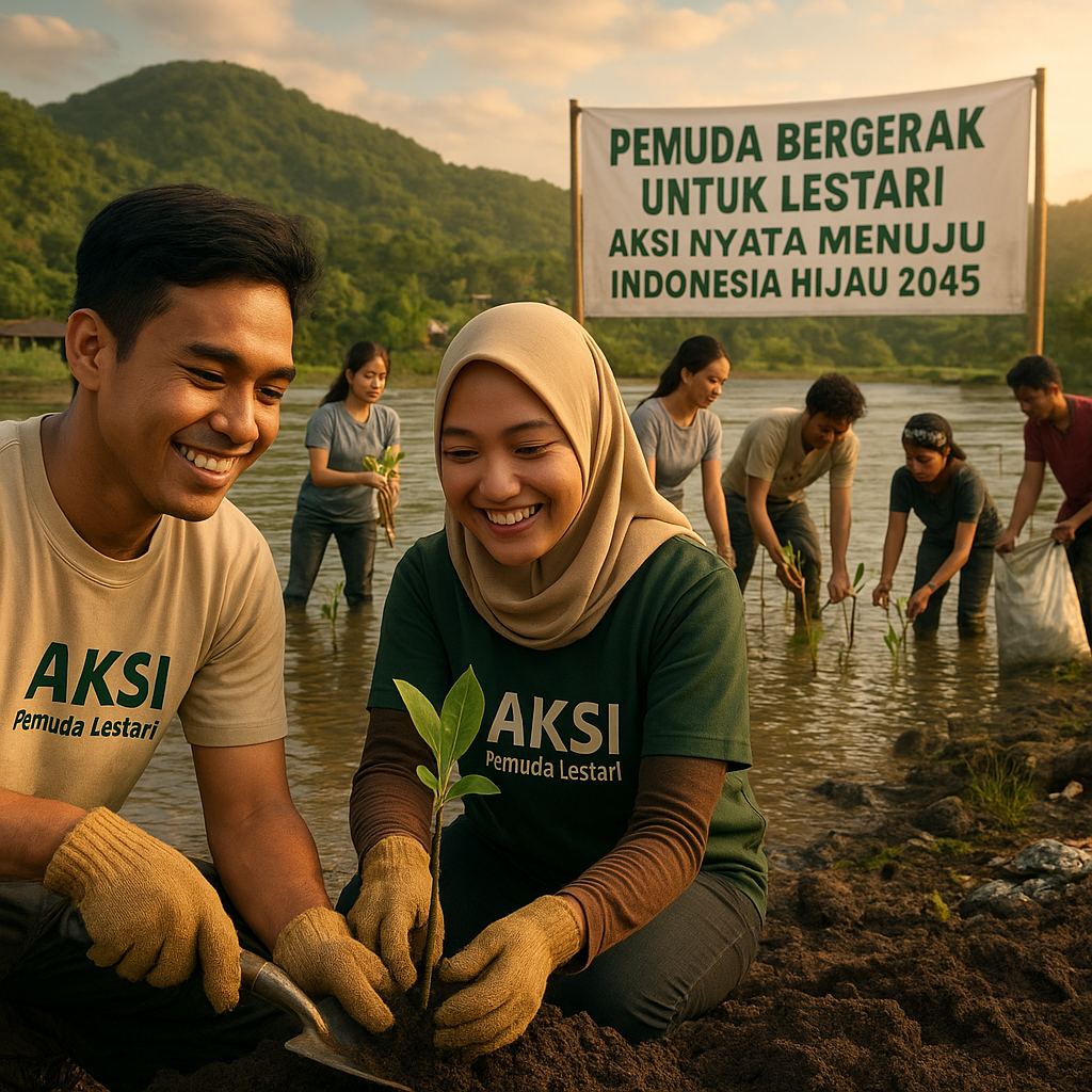 Pemuda Bergerak untuk Lestari: Aksi Nyata Menuju Indonesia Hijau 2045
