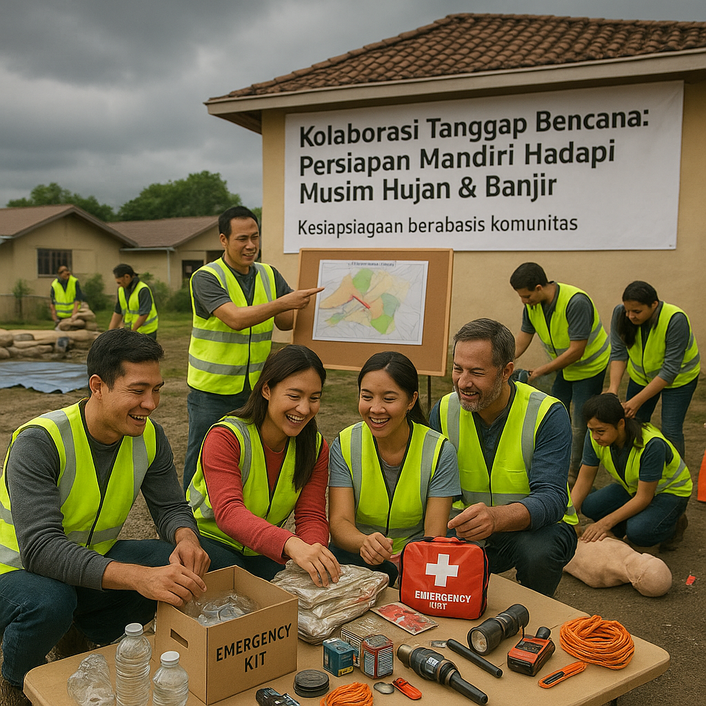 Kolaborasi Tanggap Bencana: Persiapan Mandiri Hadapi Musim Hujan & Banjir