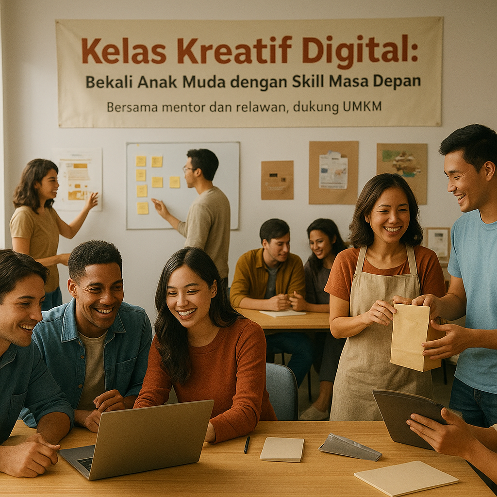 Kelas Kreatif Digital: Bekali Anak Muda dengan Skill Masa Depan