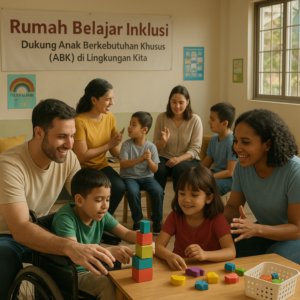 Rumah Belajar Inklusi: Dukung Anak Berkebutuhan Khusus (ABK) di Lingkungan Kita