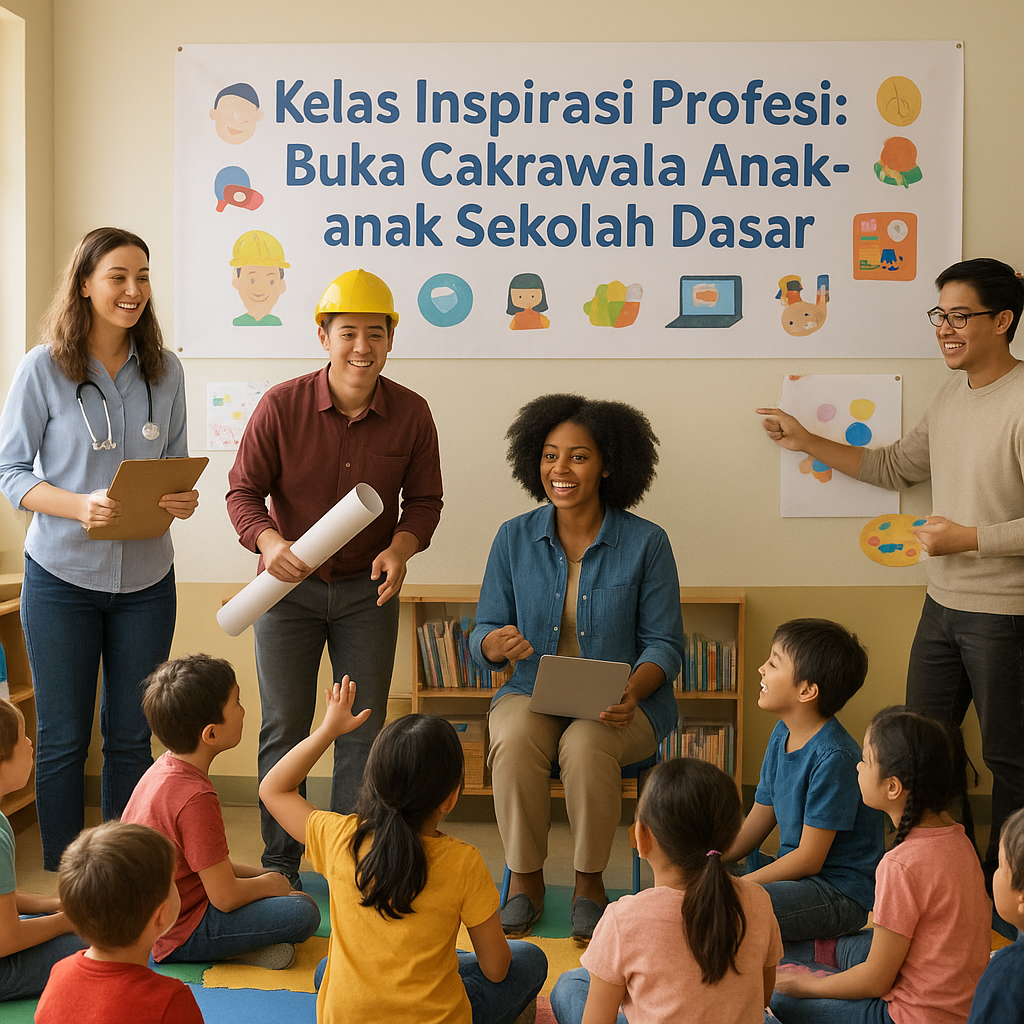 Kelas Inspirasi Profesi: Buka Cakrawala Anak-anak Sekolah Dasar