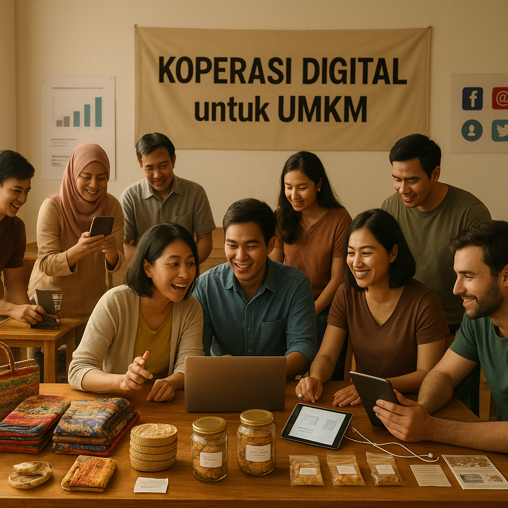 Koperasi Digital untuk UMKM: Kolaborasi Teknologi dan Komunitas Dongkrak Pemasaran loading='lazy' 