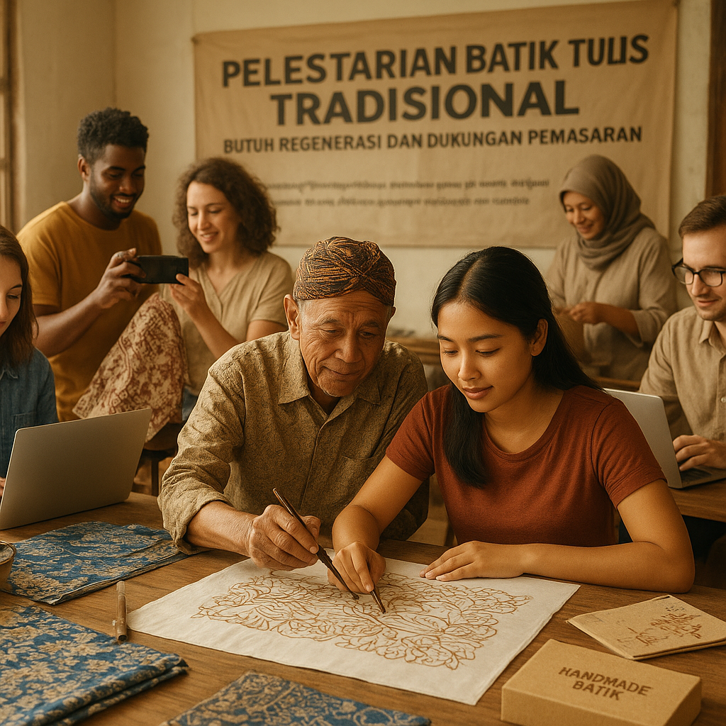 Pelestarian Batik Tulis Tradisional: Butuh Regenerasi dan Dukungan Pemasaran
