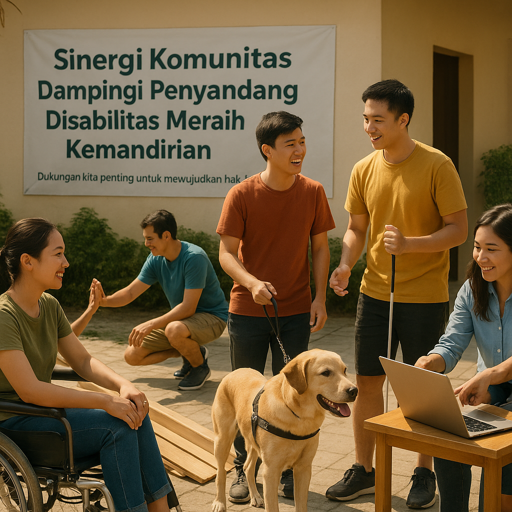 Sinergi Komunitas Dampingi Penyandang Disabilitas Meraih Kemandirian