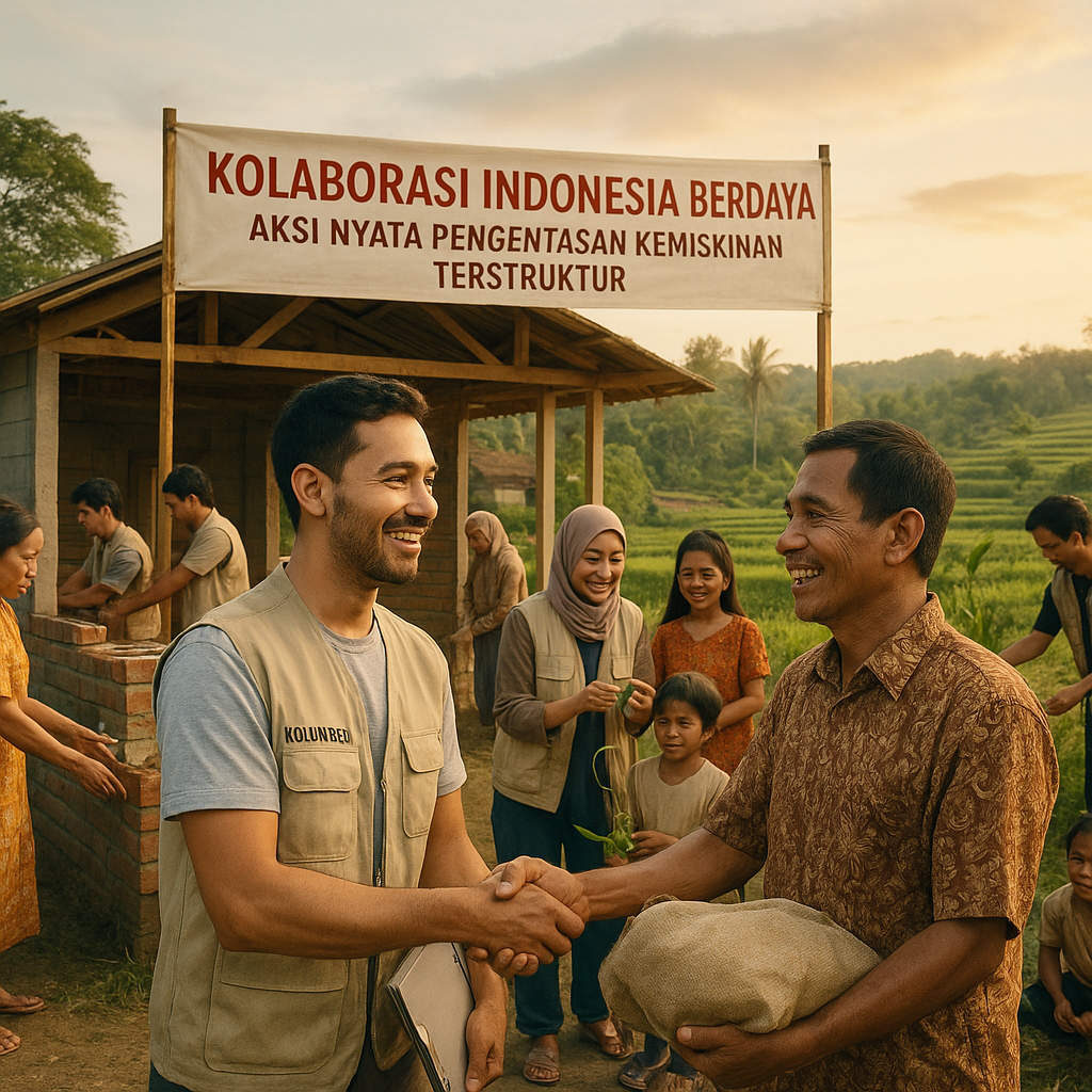 Kolaborasi Indonesia Berdaya: Aksi Nyata Pengentasan Kemiskinan Terstruktur