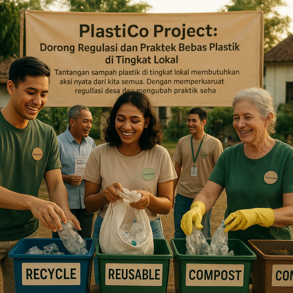 PlastiCo Project: Dorong Regulasi dan Praktek Bebas Plastik di Tingkat Lokal