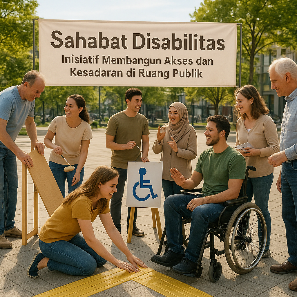 Sahabat Disabilitas: Inisiatif Membangun Akses dan Kesadaran di Ruang Publik
