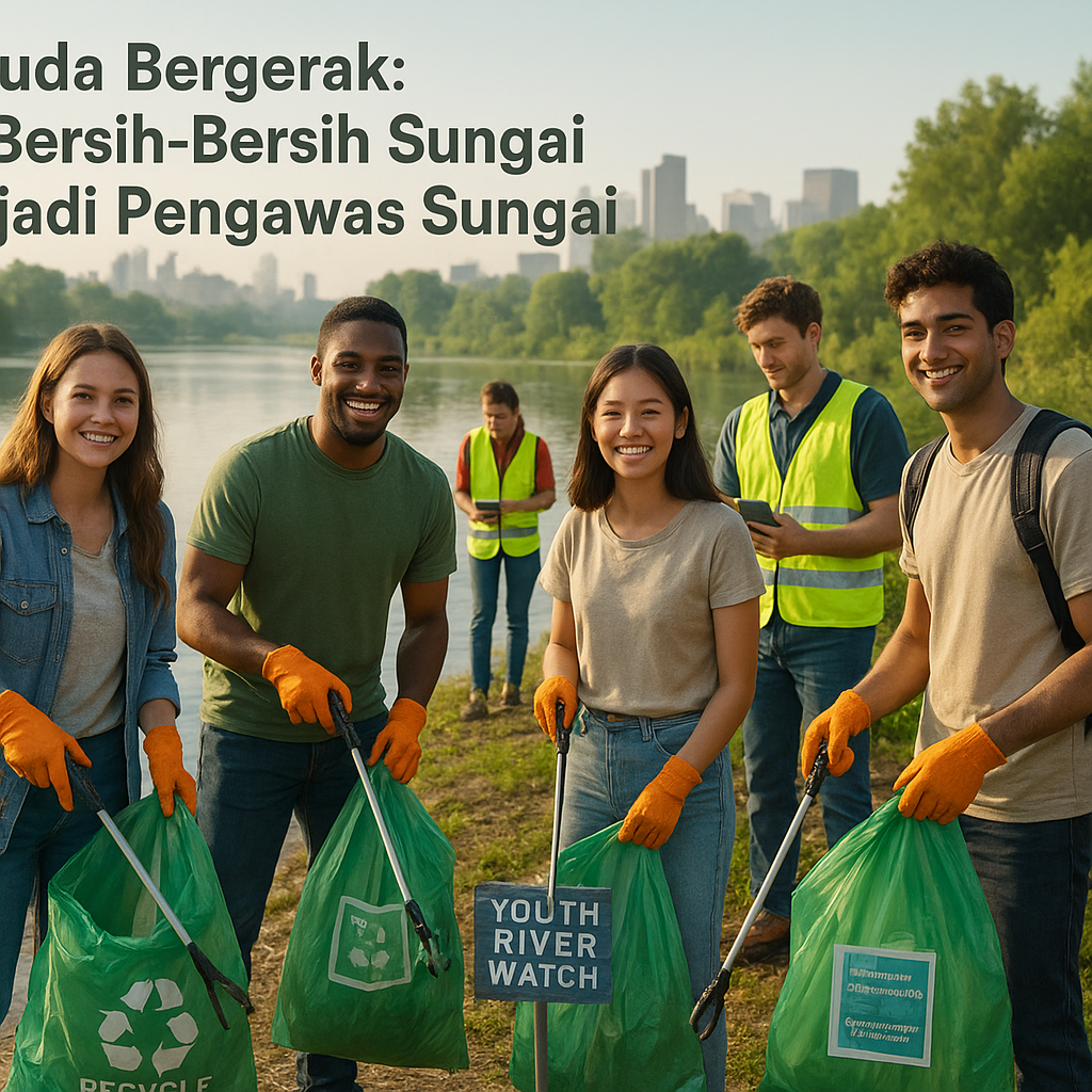Pemuda Bergerak: Dari Bersih-Bersih Sungai Menjadi Pengawas Sungai