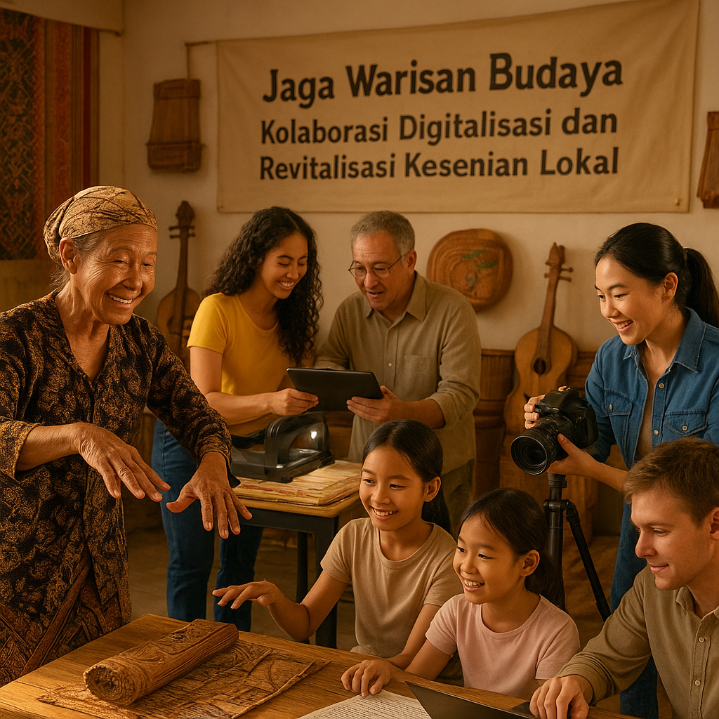 Jaga Warisan Budaya: Kolaborasi Digitalisasi dan Revitalisasi Kesenian Lokal