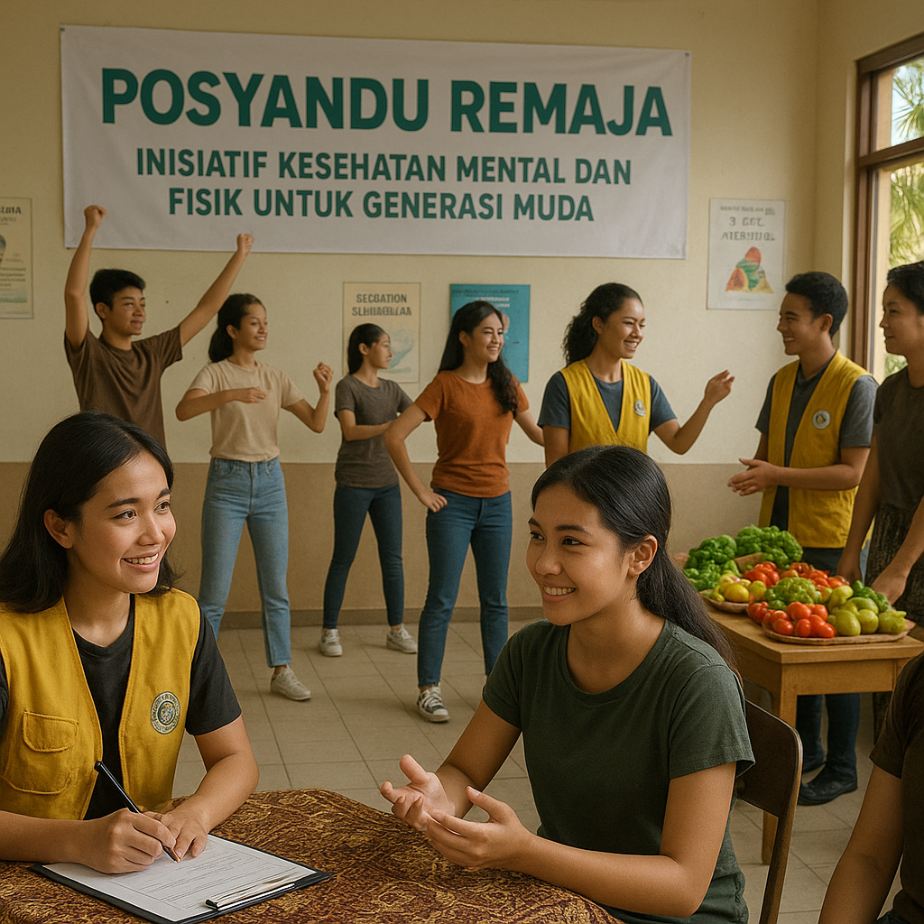 Posyandu Remaja: Inisiatif Kesehatan Mental dan Fisik untuk Generasi Muda