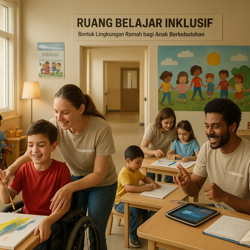Ruang Belajar Inklusif: Bentuk Lingkungan Ramah bagi Anak Berkebutuhan Khusus di Sekitar Kita
