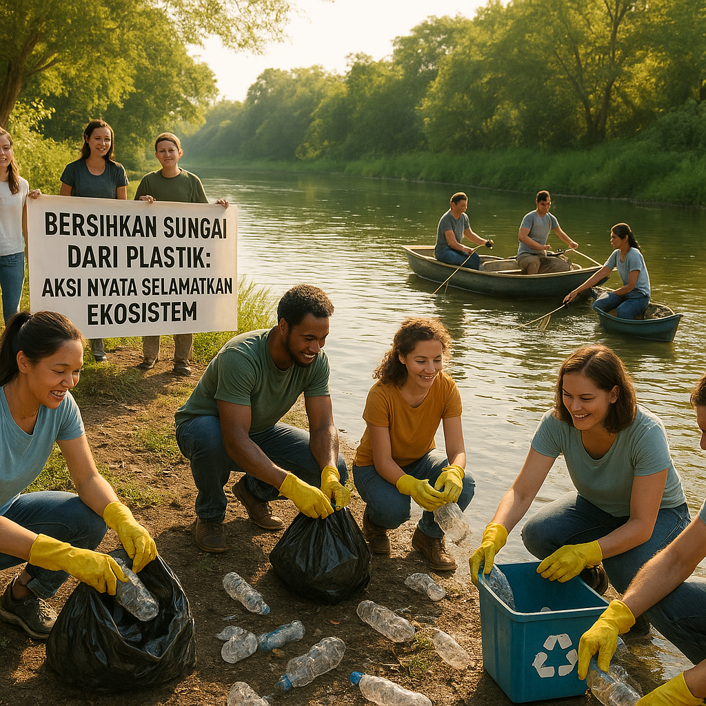 Bersihkan Sungai dari Plastik: Aksi Nyata Selamatkan Ekosistem