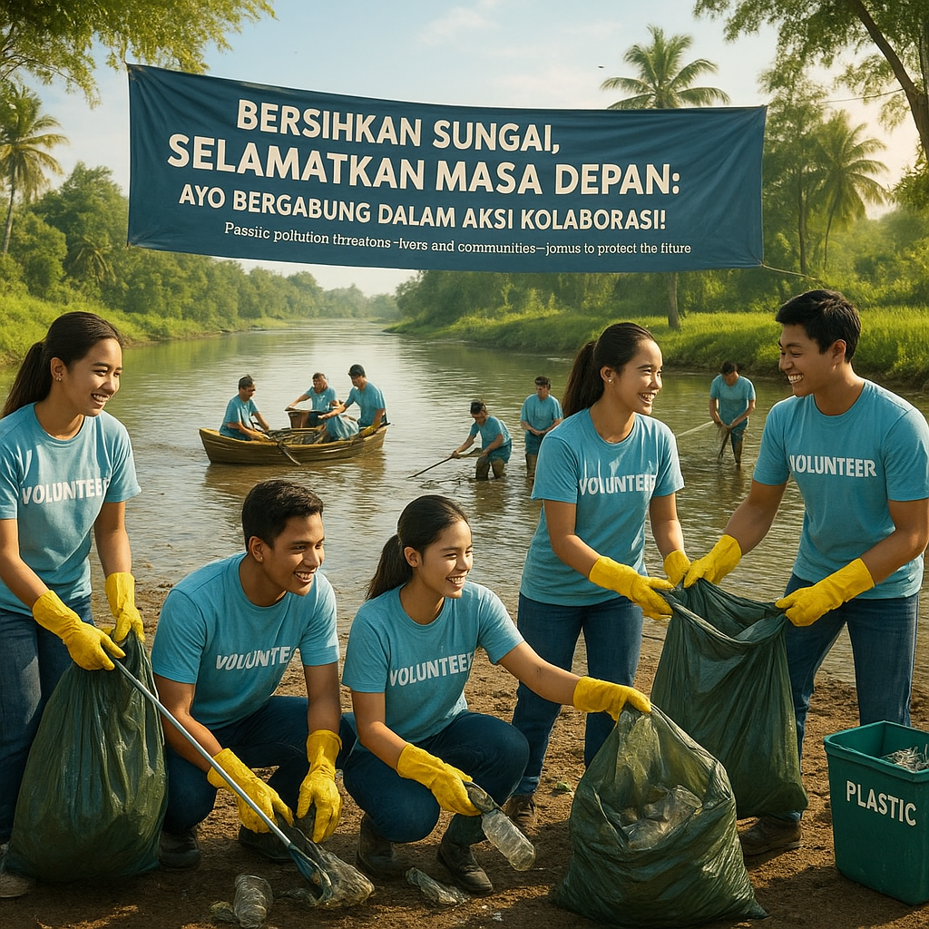 Bersihkan Sungai, Selamatkan Masa Depan: Ayo Bergabung dalam Aksi Kolaborasi!
