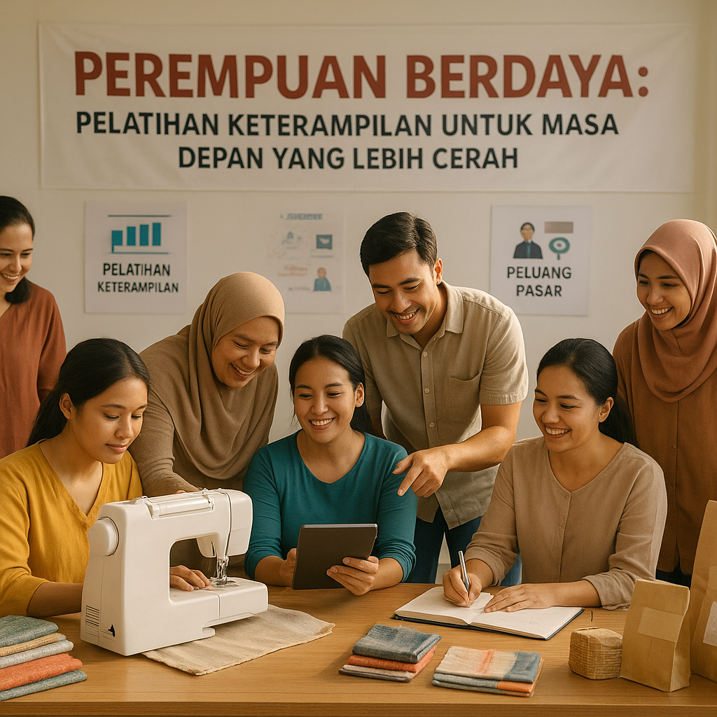 Perempuan Berdaya: Pelatihan Keterampilan untuk Masa Depan yang Lebih Cerah
