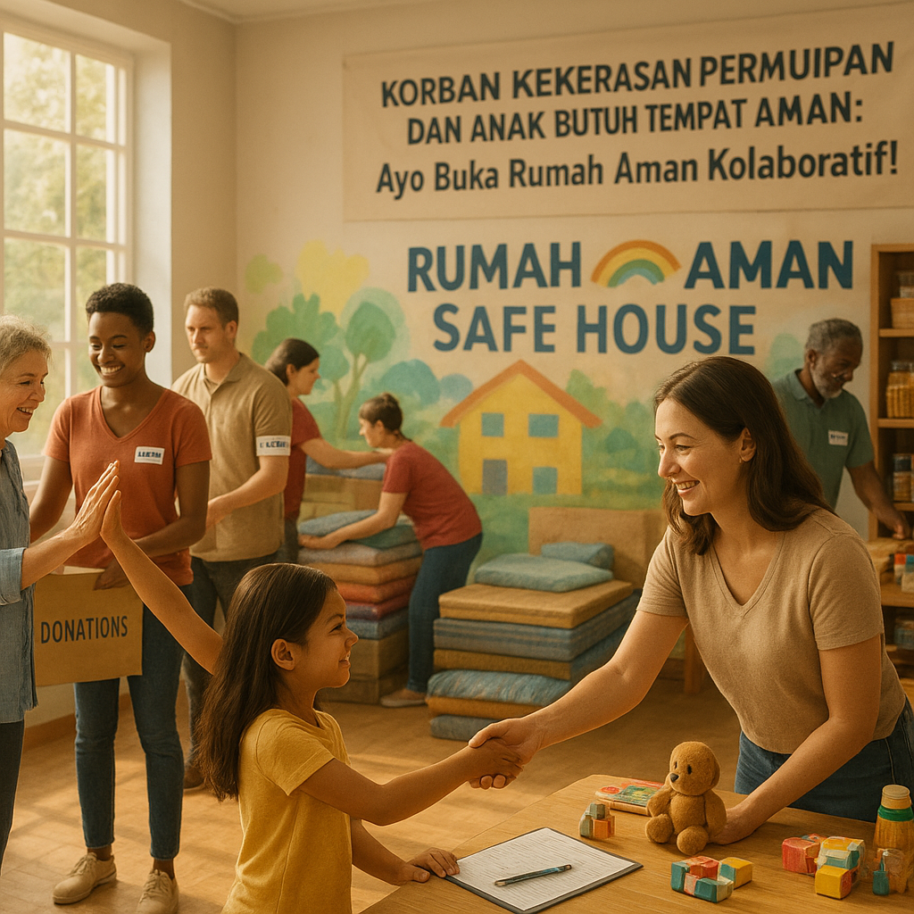 Korban Kekerasan Perempuan dan Anak Butuh Tempat Aman: Ajo Buka Rumah Aman Kolaboratif!