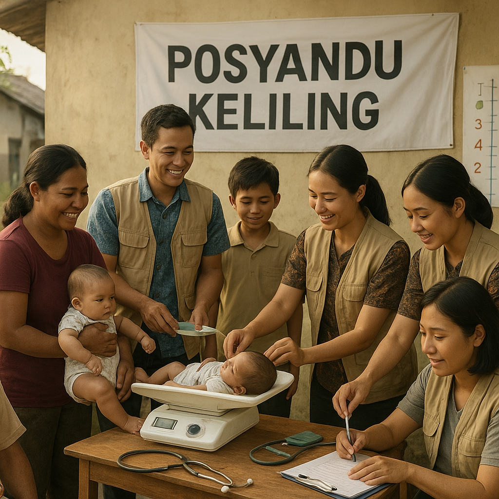 Posyandu Keliling: Layanan Kesehatan Hingga Pelosok