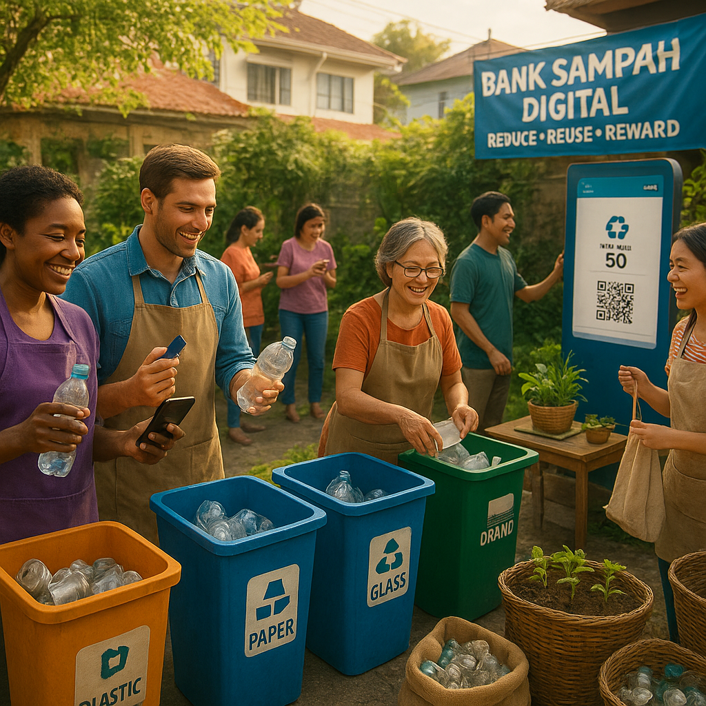 Bank Sampah Digital: Kolaborasi Komunitas Ubah Sampah Jadi Manfaat Ekonomi dan Lingkungan