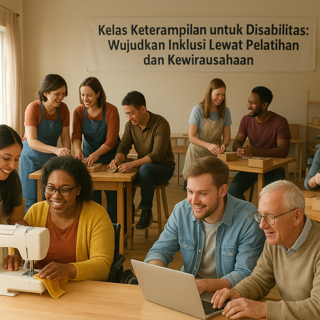 Kelas Keterampilan untuk Disabilitas: Wujudkan Inklusi Lewat Pelatihan dan Kewirausahaan