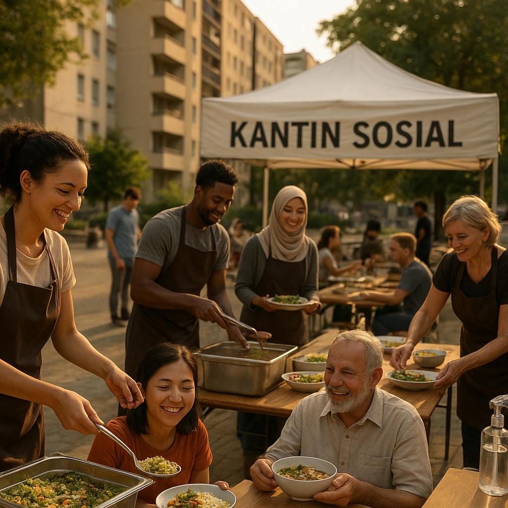 Gerakan 'Kantin Sosial': Lawan Kelaparan Tersembunyi di Kota Besar