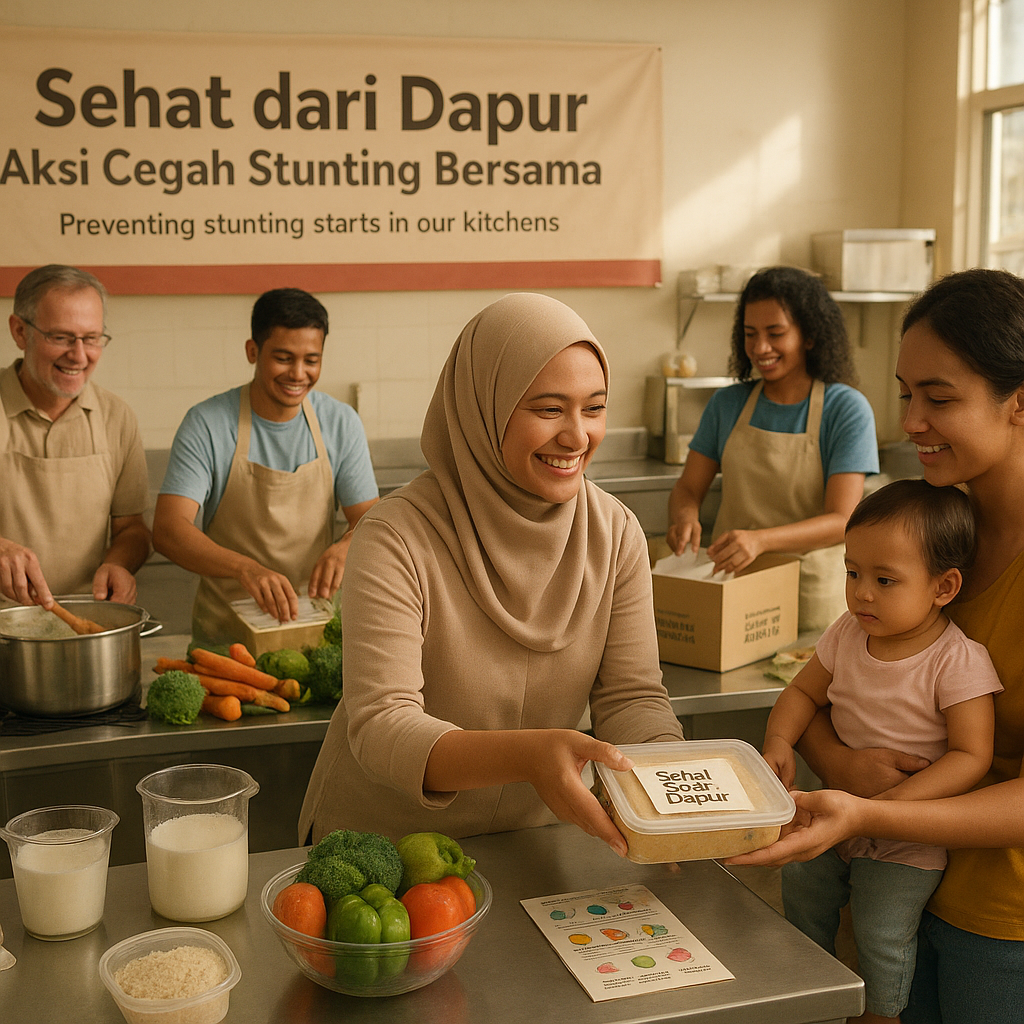 Sehat dari Dapur: Aksi Cegah Stunting Bersama