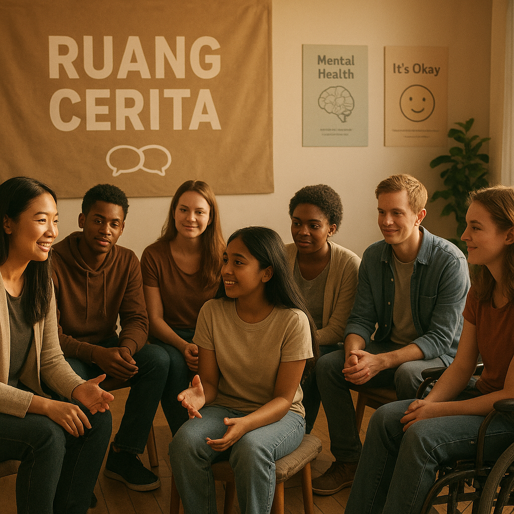 Ruang Cerita untuk Kesehatan Mental Remaja