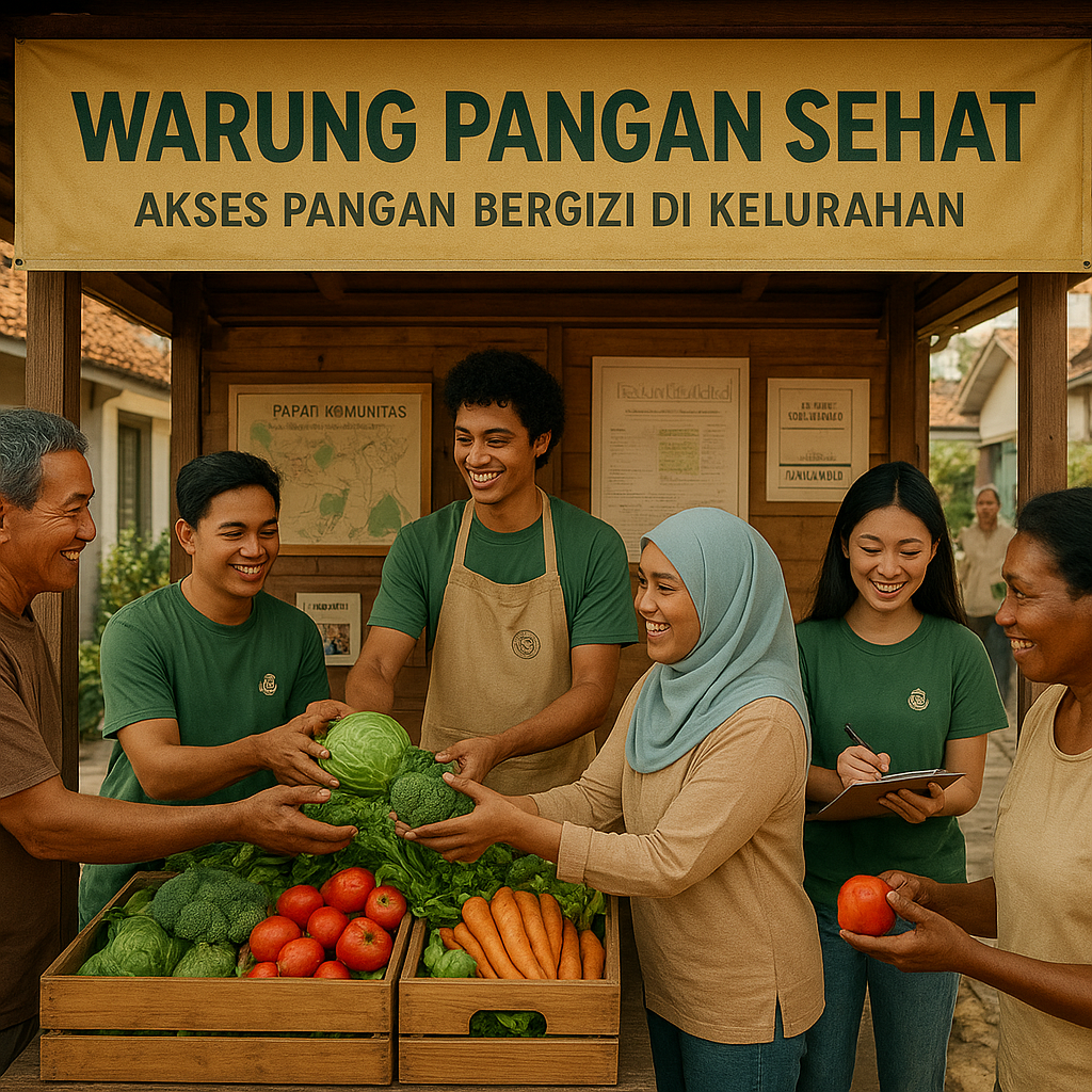 Warung Pangan Sehat: Akses Pangan Bergizi di Kelurahan