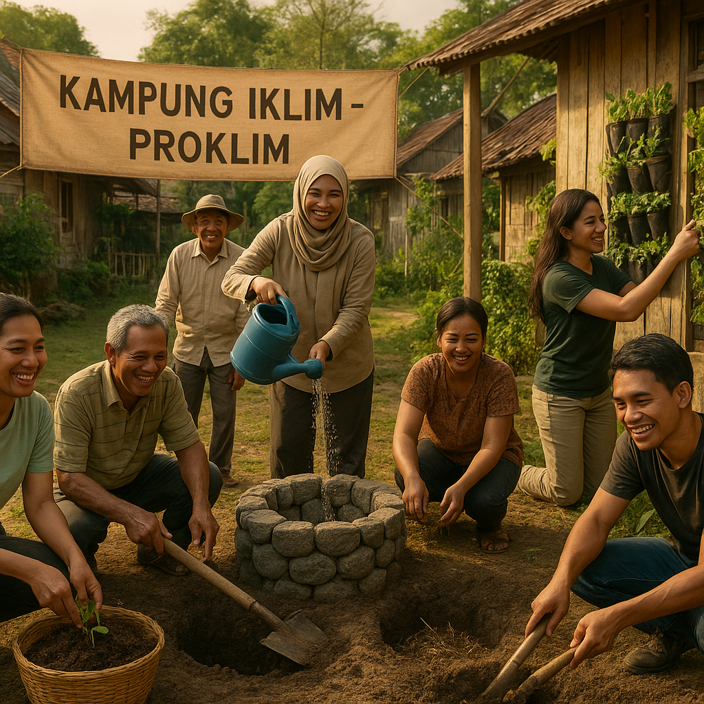 Kampung Iklim: Aksi Nyata Adaptasi Perubahan Iklim dari Rumah
