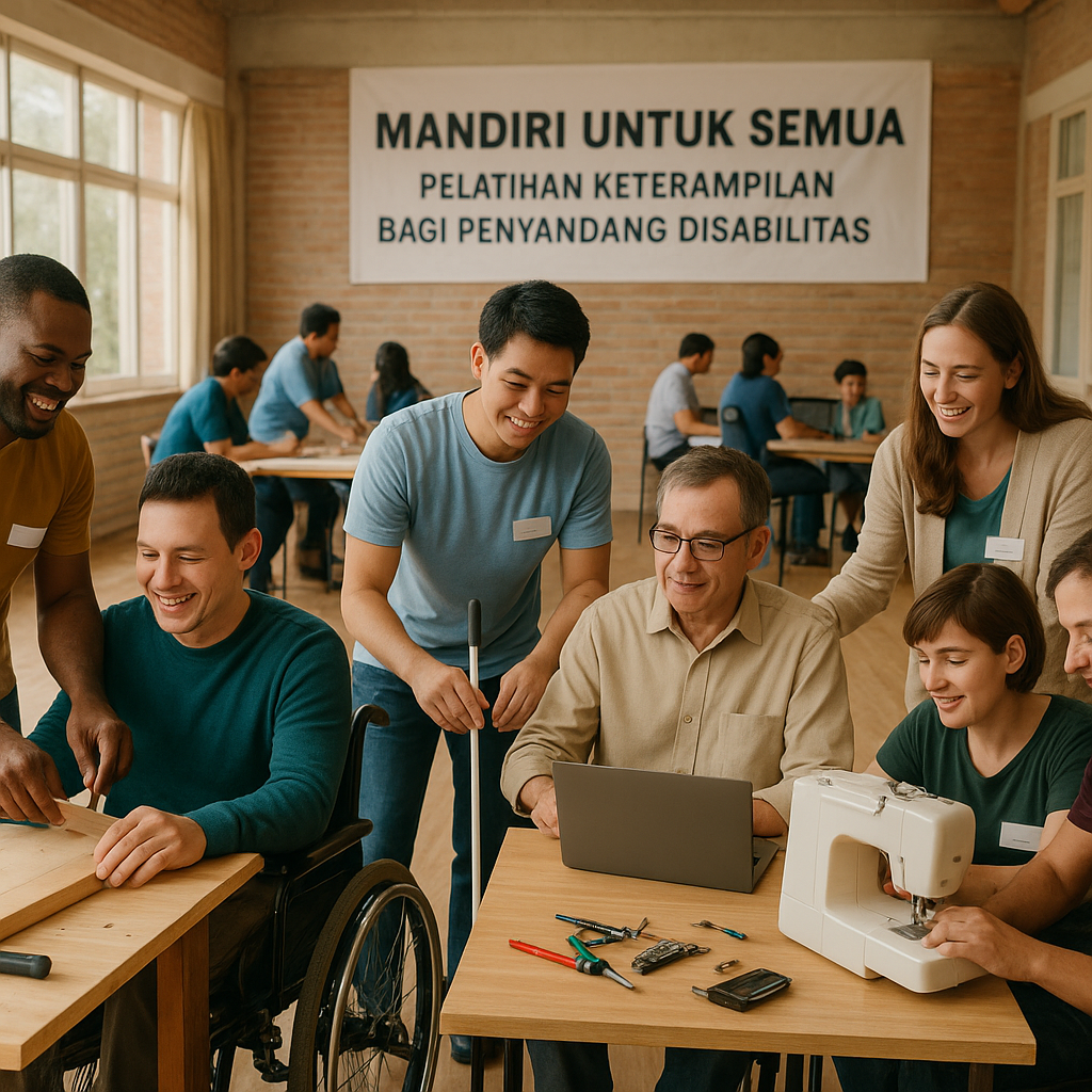 Mandiri untuk Semua: Pelatihan Keterampilan bagi Penyandang Disabilitas