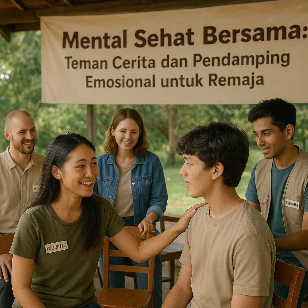 Mental Sehat Bersama: Teman Cerita dan Pendamping Emosional untuk Remaja