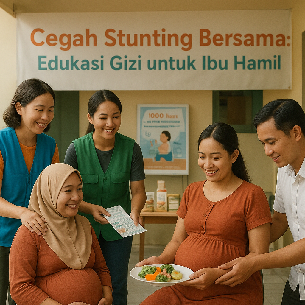 Cegah Stunting Bersama: Edukasi Gizi untuk Ibu Hamil